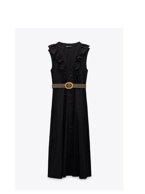 Quiet culture | Dresses | Quiet Culture Lady Bird Dream Lounge Dress  Elegant Ruffle Euc Sz Small Medium | Poshmark
